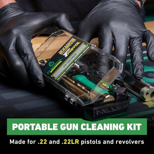 CLENZOIL Field & Range Pistol Cleaning Kit - Complete Handgun Care Set for Optimal Performance