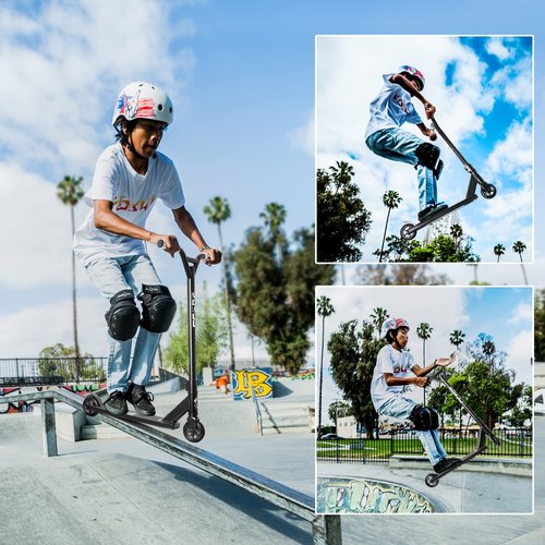 VOKUL Pro Scooters for Kids with Metal Wheels - Stunt Scooter for Boys Girls Teens Up 6 Years - Freestyle Tricks Scooter for BMX Entry Level