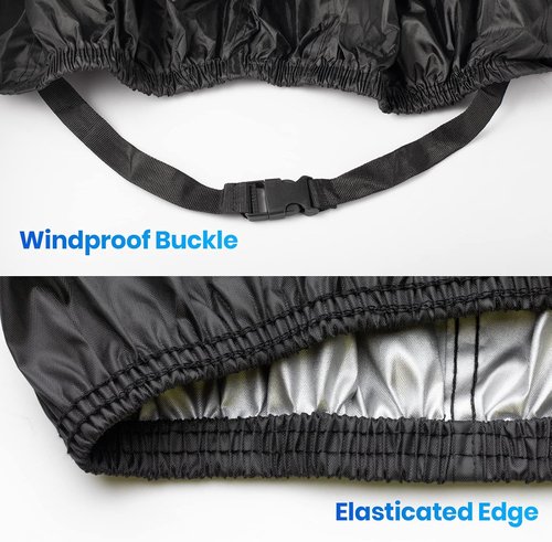 Favoto Bike Cover - Waterproof Outdoor Protection for 2 Bikes | XXL Size for Sun, Rain, Dust & Wind
