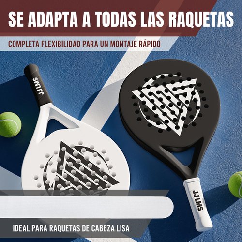 Transparent Padel Racket Protector + Sticker – Transparent Protector with Rugged Finish for More Protection 35 x 370 mm (3)
