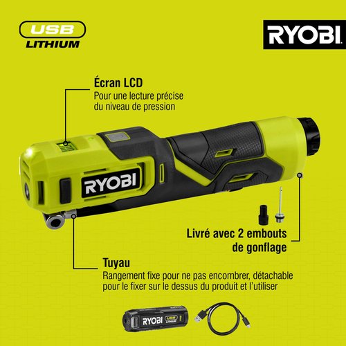 RYOBI RI4-120G 4v Compressor