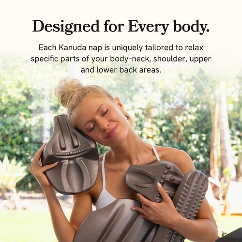Kanuda Head Nap – Cervical Traction Device for Neck Pain Relief, Ergonomic Neck Tension Relief Tool Designed by Physical Therapist for Posture & Alignment