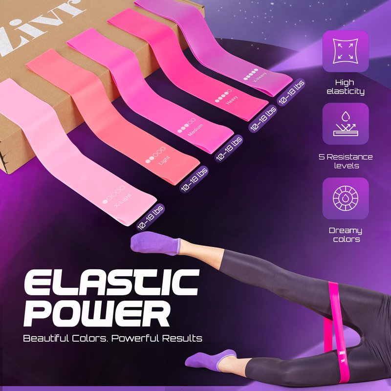 Zivr Home Pilates Workout Kit - Pilates Sets for Women and Full Body Toning, 15 Inch Ring and Ball Set, Workout Accessories for Women with Resistance Bands and Non-Slip Socks