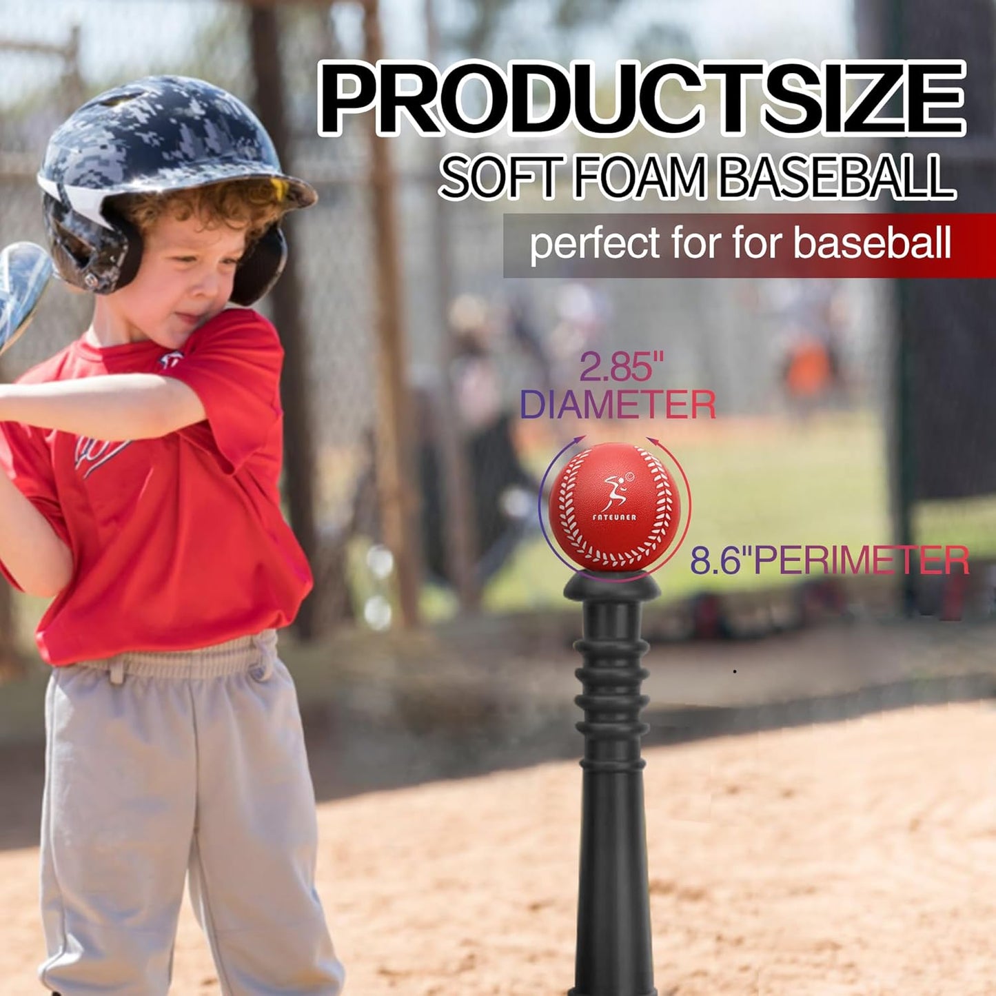 Skiennix Foam Baseballs - Soft Training Balls for Kids | Safe Indoor & Outdoor Play - 6 & 12 Pack Options