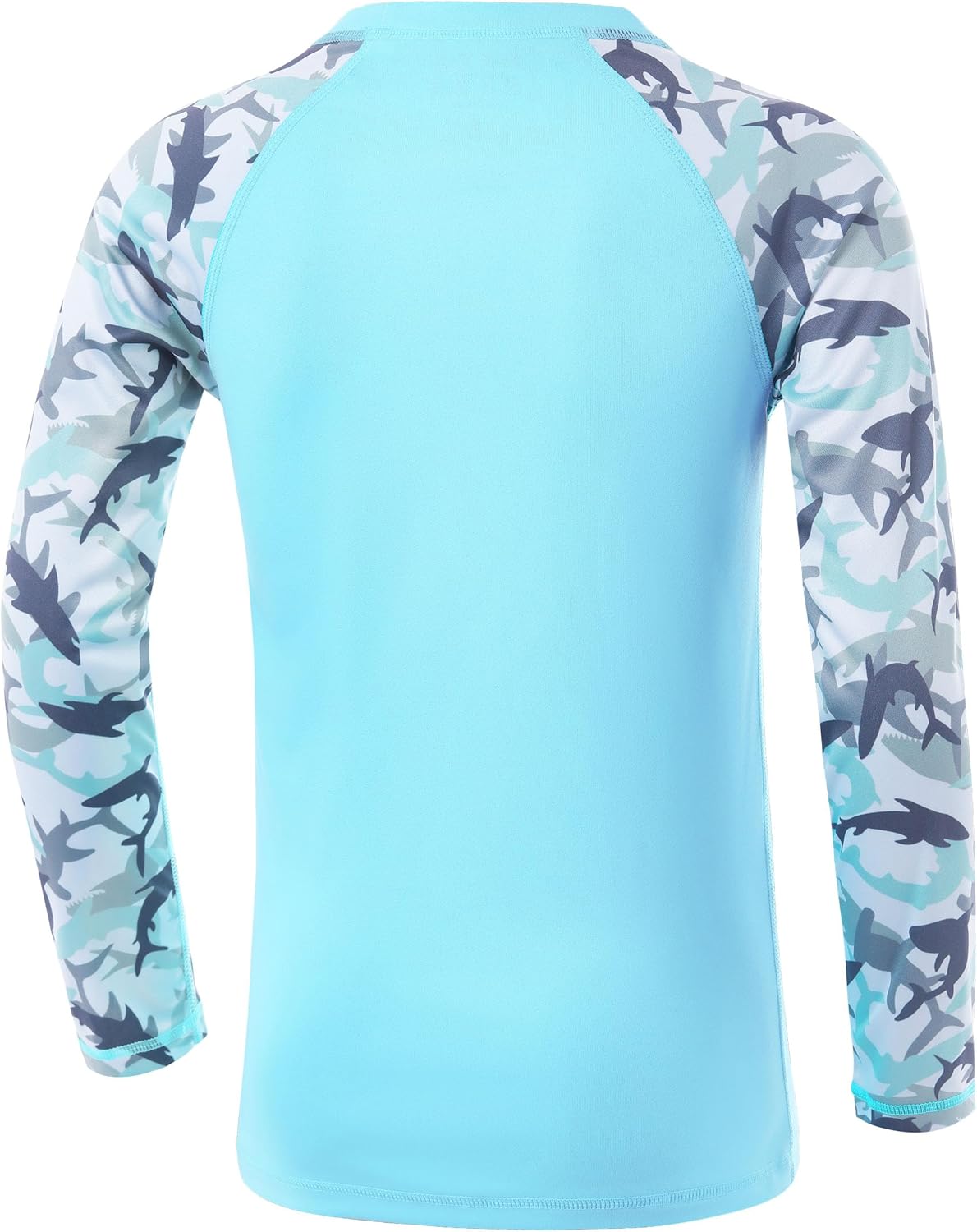 Skiennix Boys Rash Guard Swim Shirt - UPF 50+ Long Sleeve UV Protection | Quick Dry for Surf & Beach
