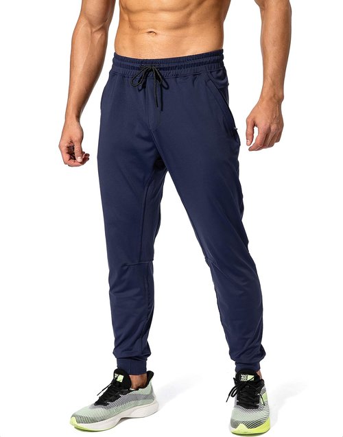 G Gradual Men's Athletic Sweatpants - Zipper Pockets for Training, Running & Workouts | Comfortable Joggers