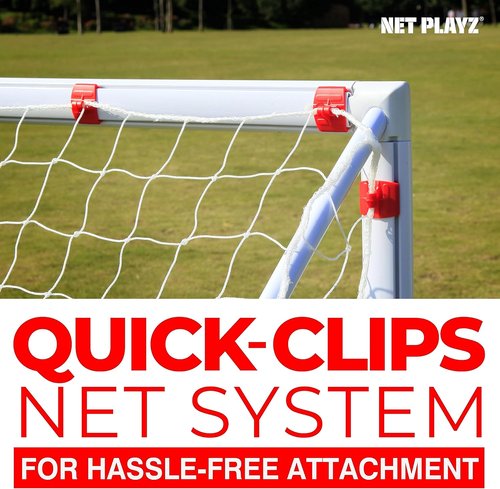 Backyard Soccer Goal - High-Strength Weatherproof Net for Quick Set-Up | Perfect for All Ages