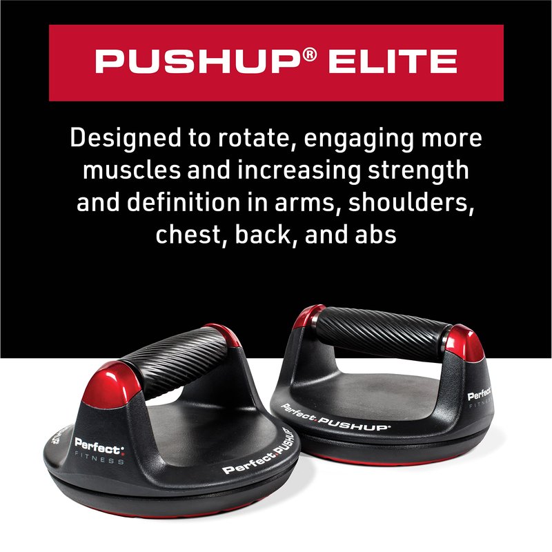 Perfect Fitness Perfect Pushup + Ab Carver Pro, All-In-One Home Gym Set