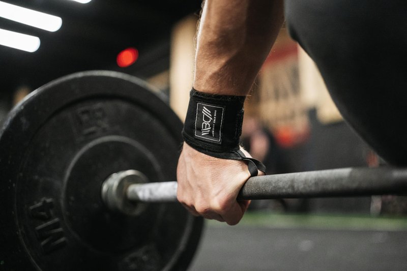 WARM BODY COLD MIND - Premium Cotton Weight Lifting Wrist Wraps for Cross Training, Powerlifting, Deadlift, Weightlifting, Gym, Wrist Straps, Workout, Fitness, Heavy-Duty Suppor (Military)