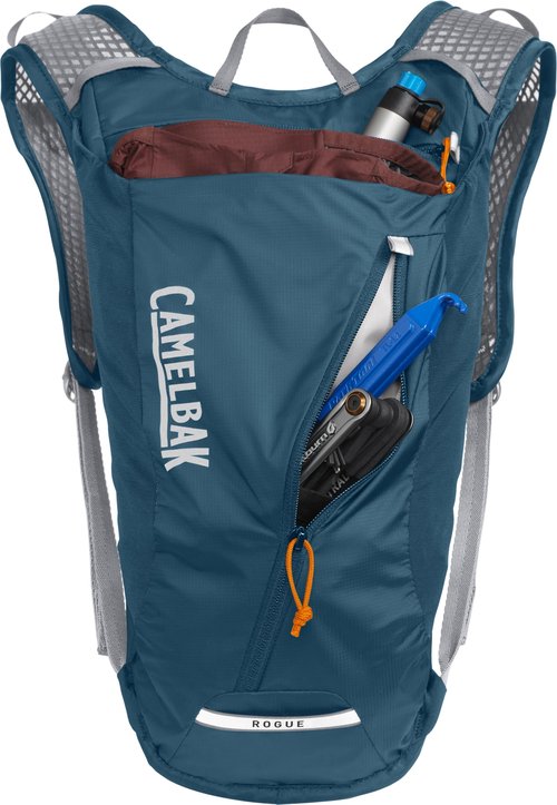 CamelBak Rogue Light 7 Hydration Backpack for Biking, Hiking, Festivals, Moroccan Blue
