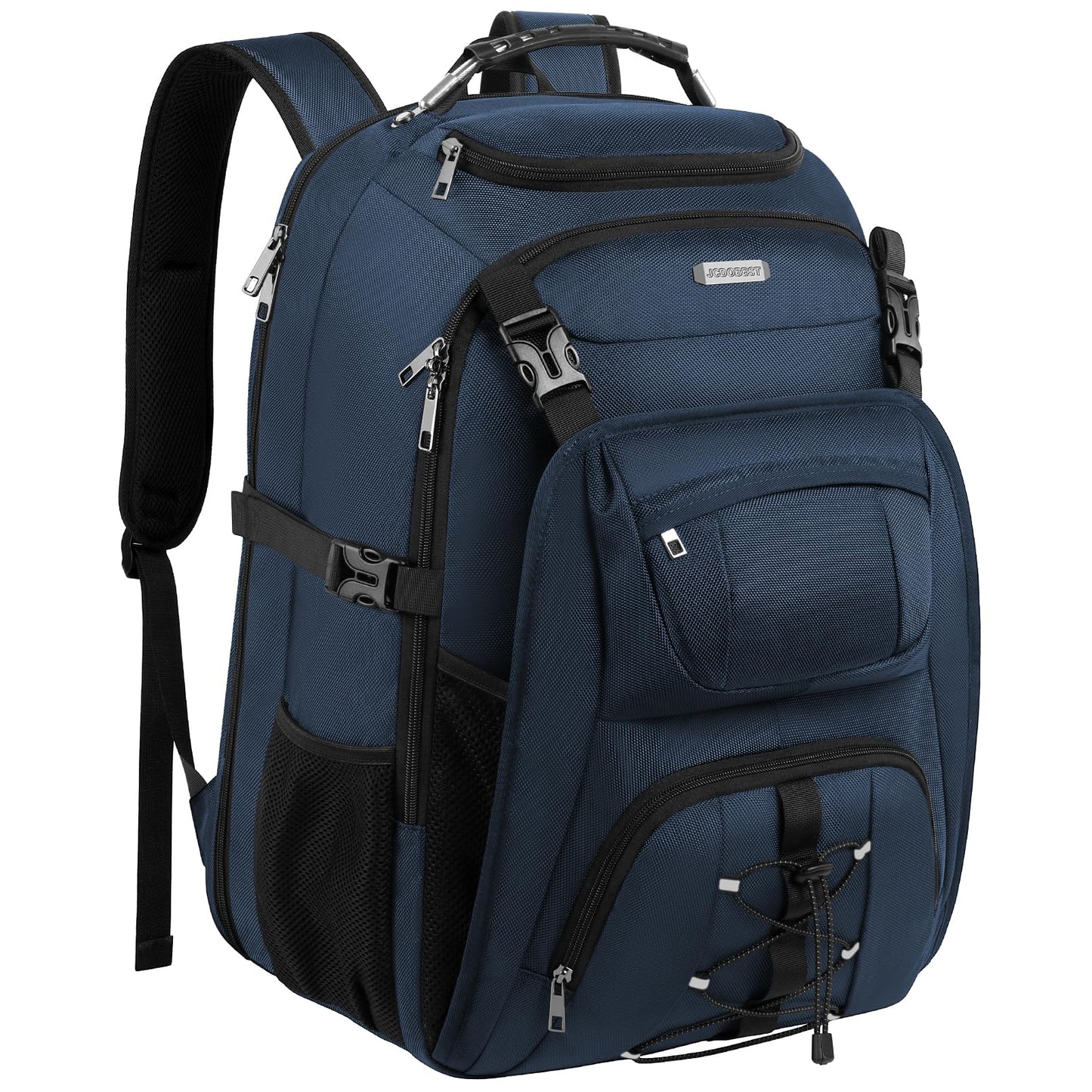 JCDOBEST TSA Friendly Travel Laptop Backpack 18.4 inch XXXL Gaming Backpack Water-Repellent College Daypack Business Backpack with RFID Pockets for Men