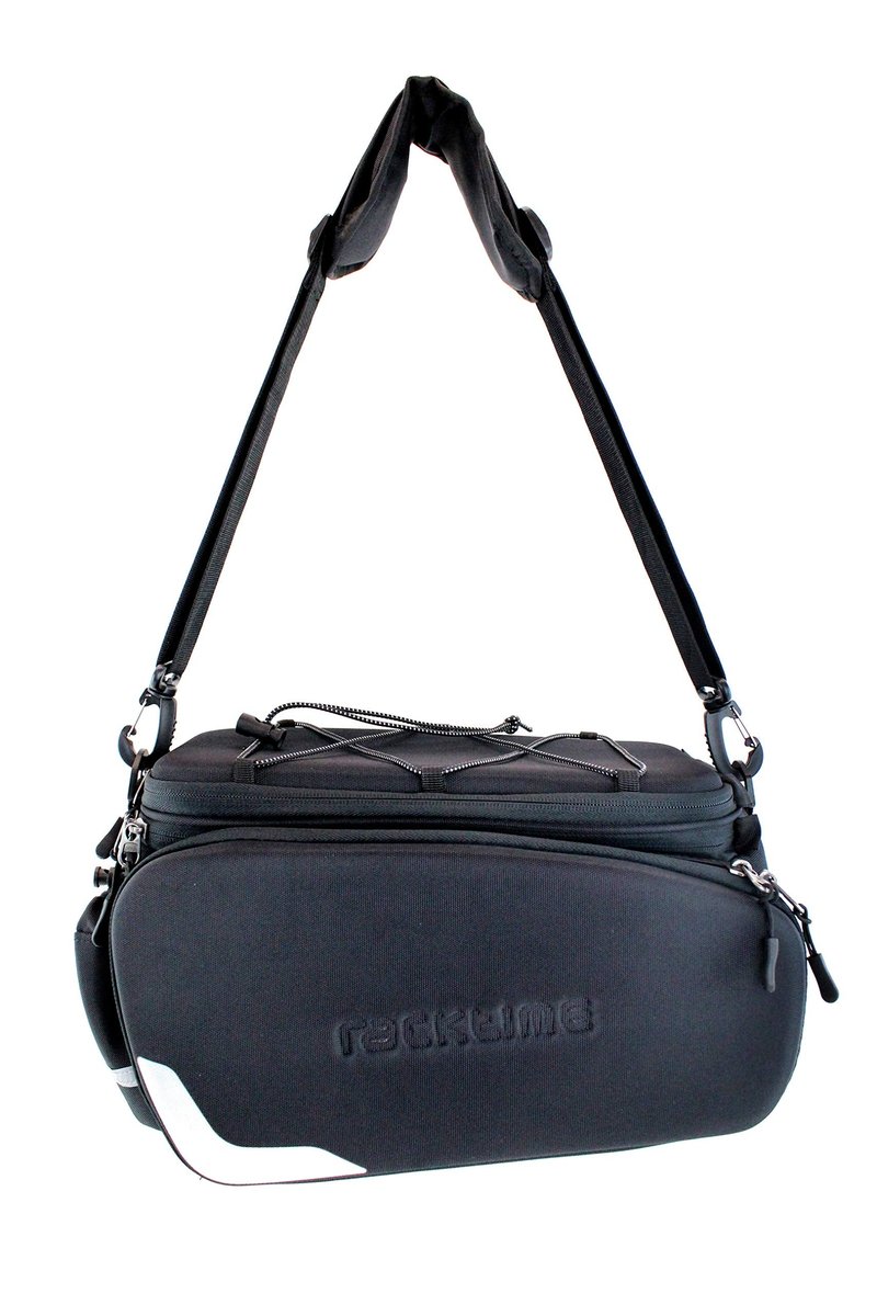 Racktime Unisex Adult Odin Pannier Black 13L+10L
