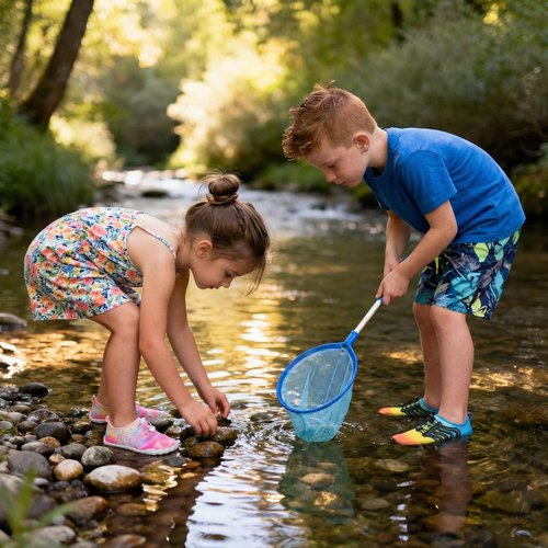BARERUN Kids Aqua Shoes - Quick Dry Breathable Lightweight Sneakers for Beach & Pool | Adjustable Fit