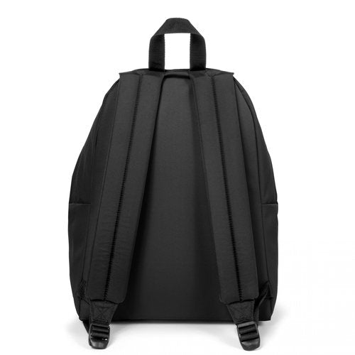 EASTPAK Padded Pak'r – 24L Commuter Travel Backpack with Front Pocket, Water-Resistant, Vegan Materials & Adjustable Straps, Black