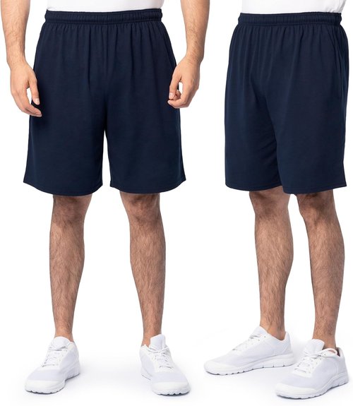 Fruit of the Loom Eversoft Cotton Shorts - Comfortable with Pockets | Sizes S-4XL