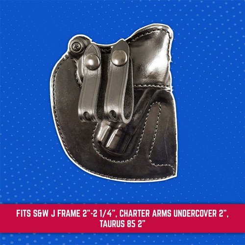 Desantis Cozy Partner Holster fits 2-2 1/4-Inch S&W J Frame, Right Hand, Black, (028BA02Z0)