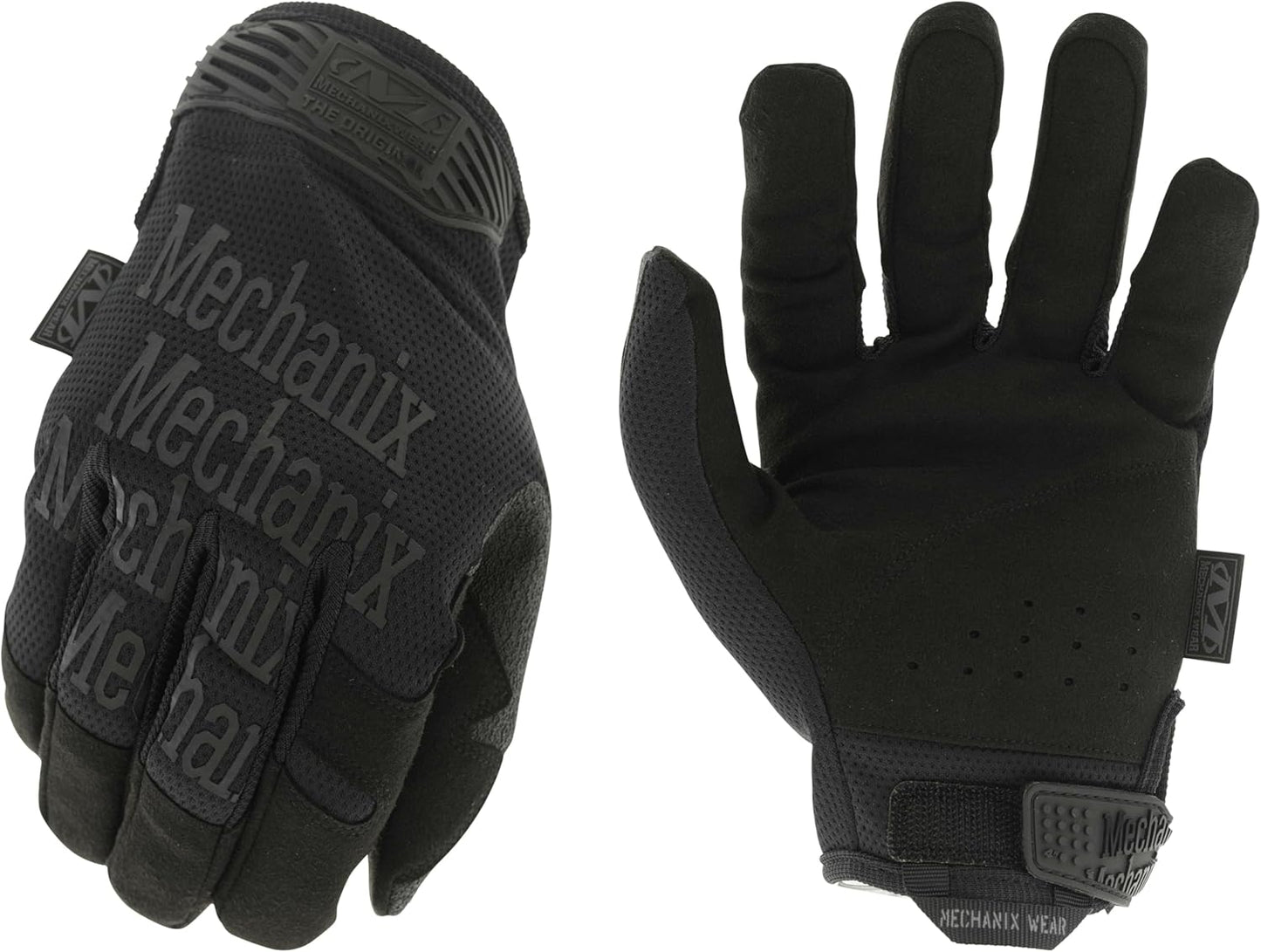 Mechanix Wear Original Tactical Gloves - High-Performance Anti-Slip Grip & Impact Resistant - Small | Covert Black