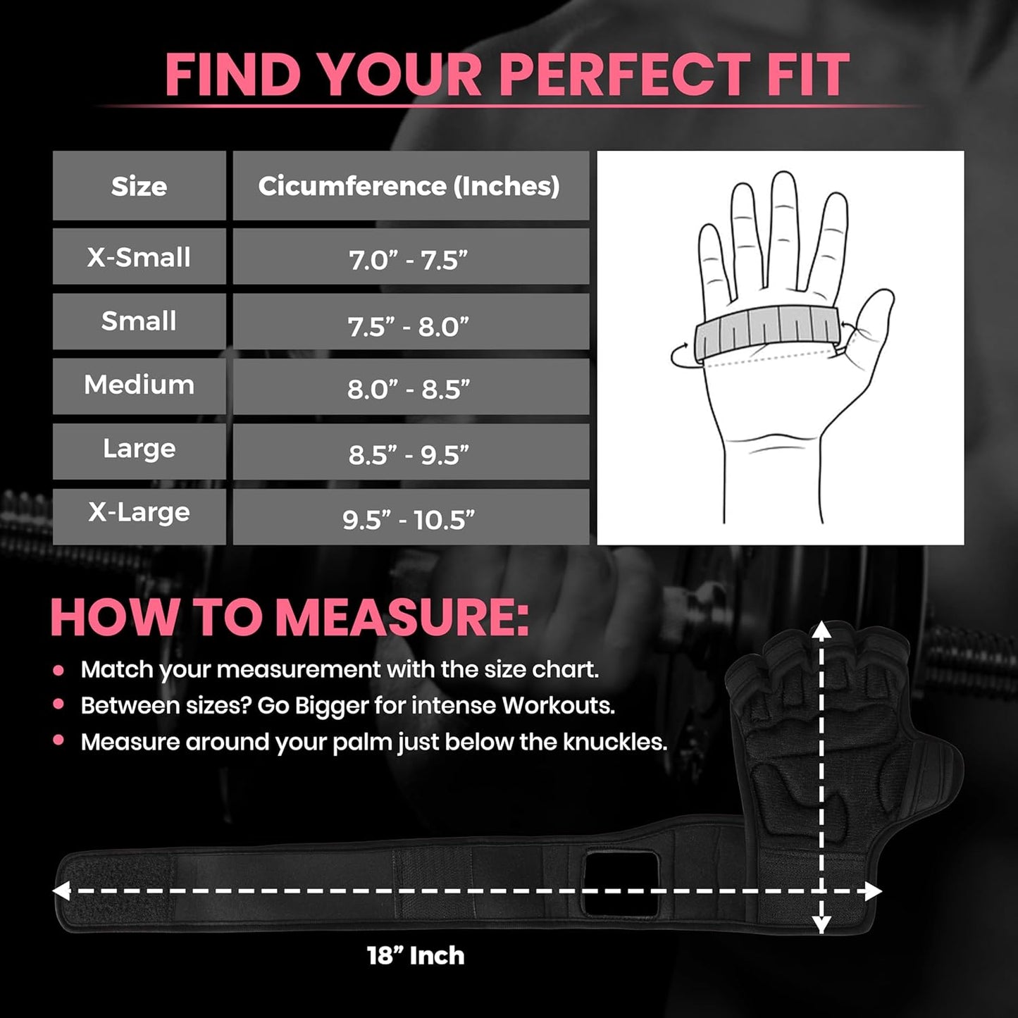 Skiennix Workout Gloves - Smartwatch Compatible Ventilated Gym Gloves with Wrist Support | Breathable Weight Lifting for Fitness & Cycling