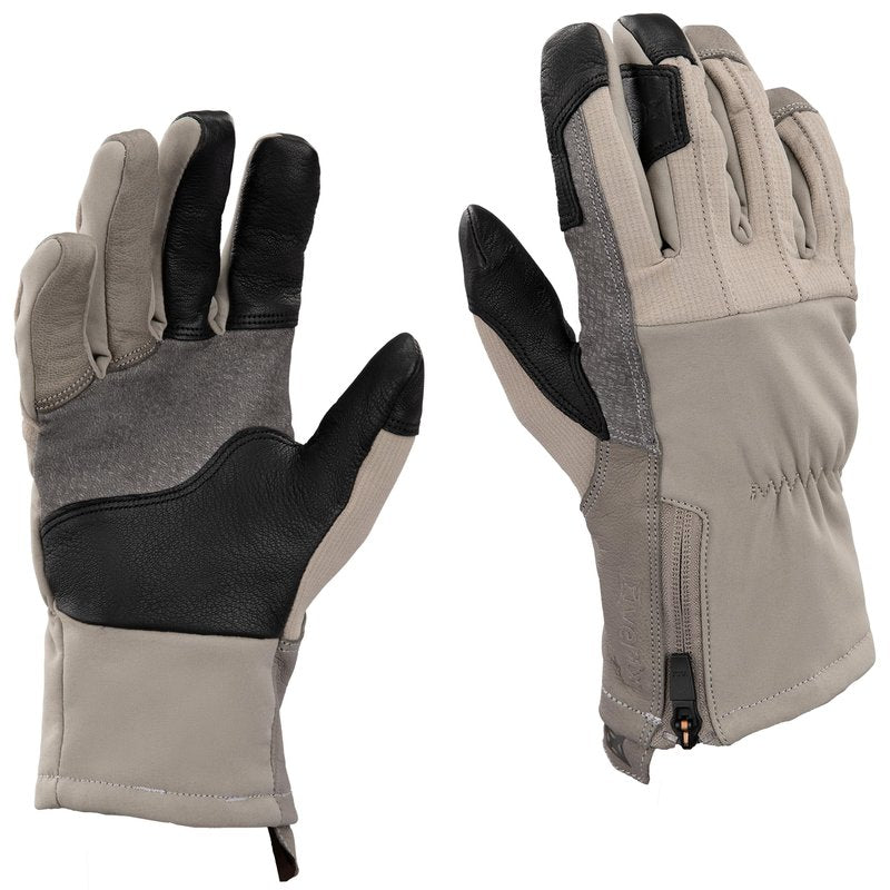Vertx Crisp Action Mens Tactical Gloves, Water Resistant Breathable Gloves for Hunting Survival Outdoor Gear, Urban Grey - X-Large