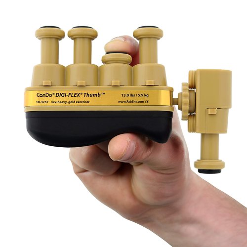 CanDo 10-3767 Digi-Flex Thumb, 3X-Heavy, Gold