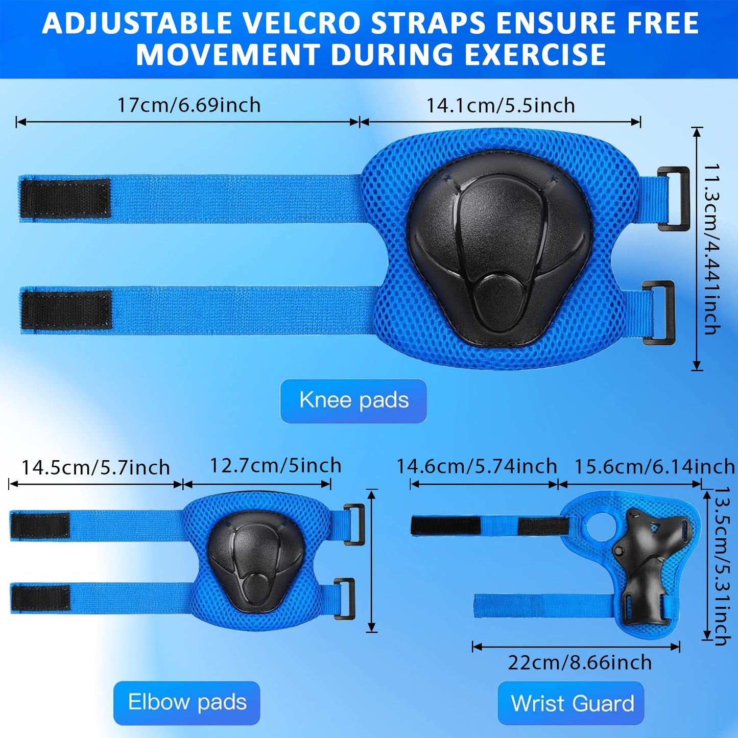Toddler Bike Helmet,Bavilk Kids Helmet 3D Dinosaur Boys Girls Adjustable Knee Pad Elbow Pads Guards Protective Gear Set for Cycling Scooter Skateboard Inline Skatings Riding Sports