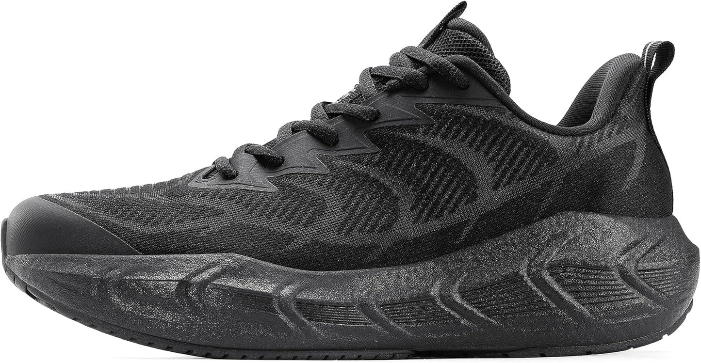 Skiennix Men's Lightweight Cushioning Athletic Shoes - Non-Slip Comfort for Running & Gym Workout