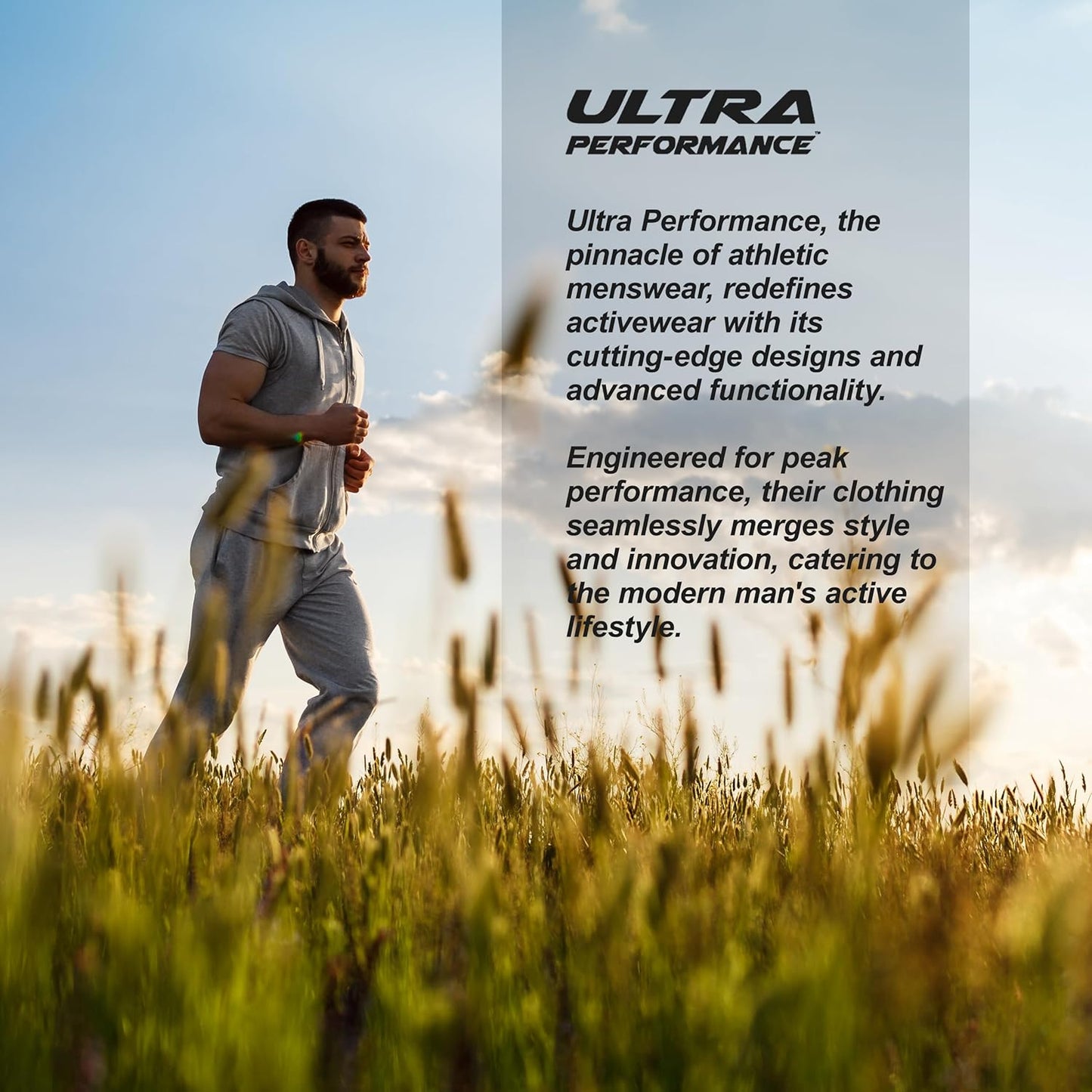 Ultra Performance Men's Fleece Sweatpants - Wide Leg Design with Pockets | 3-Pack for Ultimate Comfort