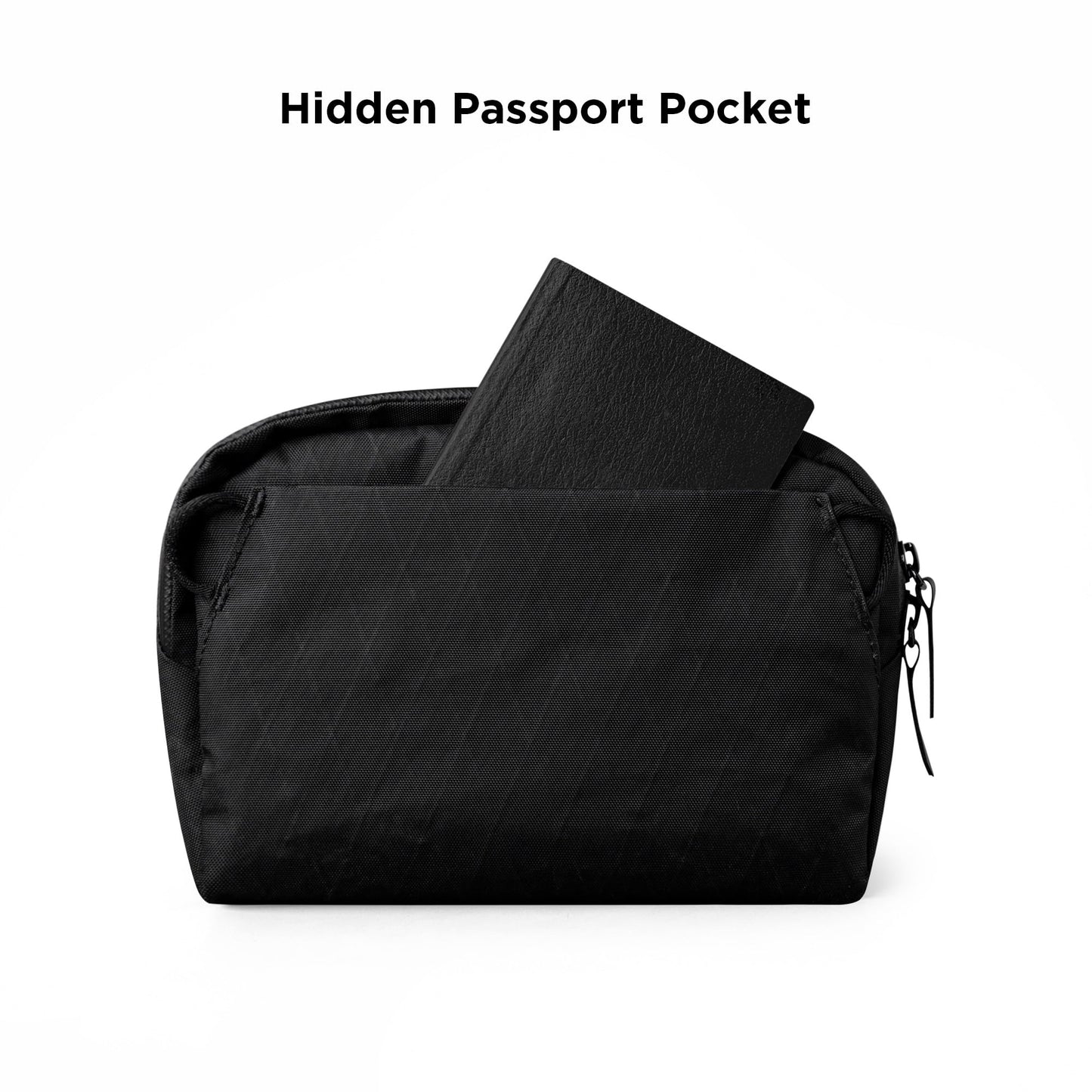 ALPAKA Flight Sling Bag 1L Small Crossbody Sling Bag Black X-Pac VX42