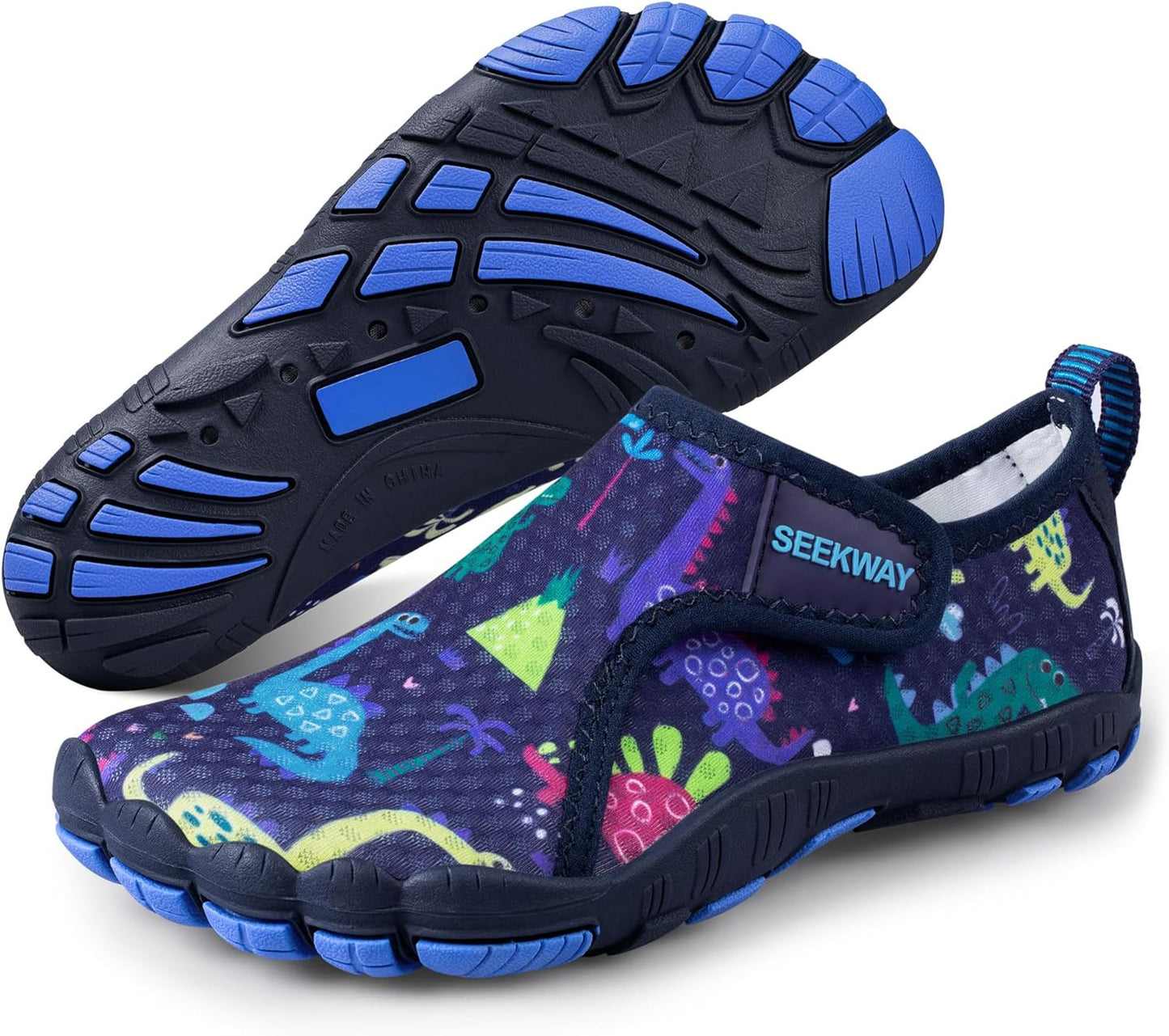 SEEKWAY Barefoot Water Shoes for Kids - Quick-Dry, Non-Slip Sand Shoes for Hiking, Swim & Beach | Toddler Sizes