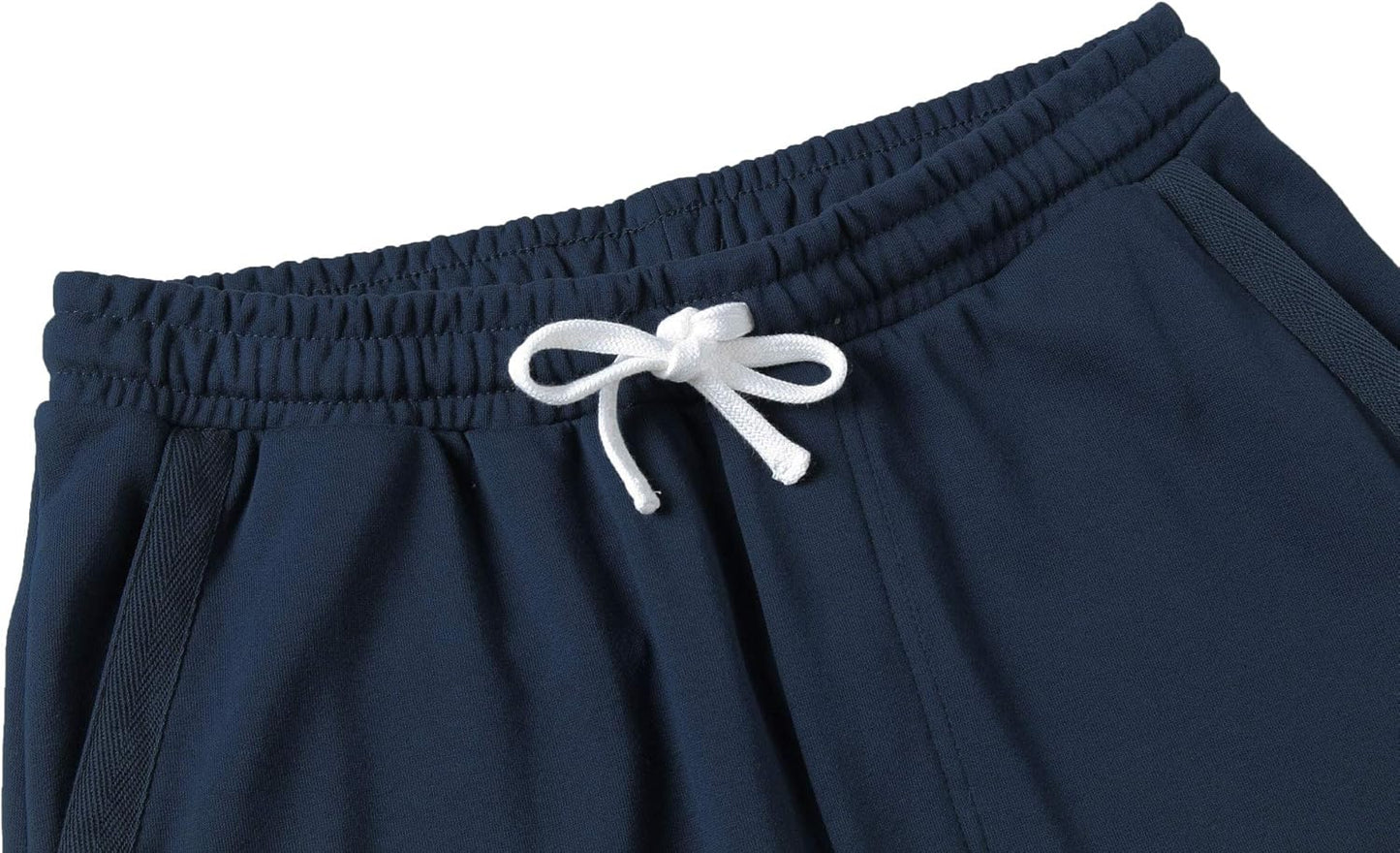 Skiennix Men’s Casual Cotton Knit Jogger Shorts - Comfortable Drawstring Design | Perfect for Gym & Leisure