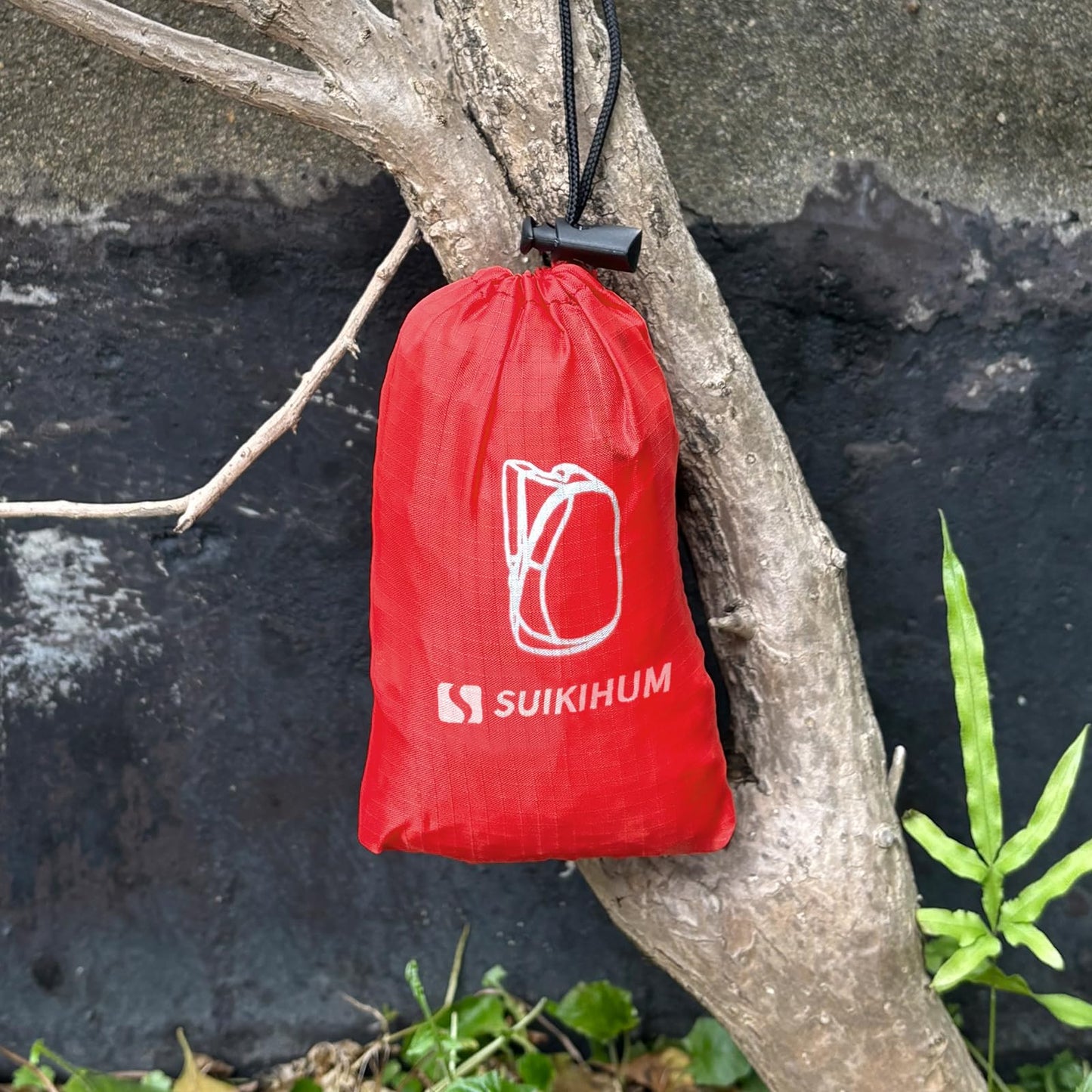 SUIKIHUM 20L Ultra Hiking-Daypack Lightweight Foldable Travel Packable Backpack for Camping Cycling Outdoor,red