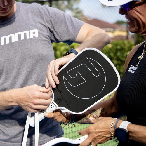 Gamma Sports Pickleball Paddle Edge Guard Tape - Black, Racquet Protection, Fits Any Paddle, Durable, Easy Application