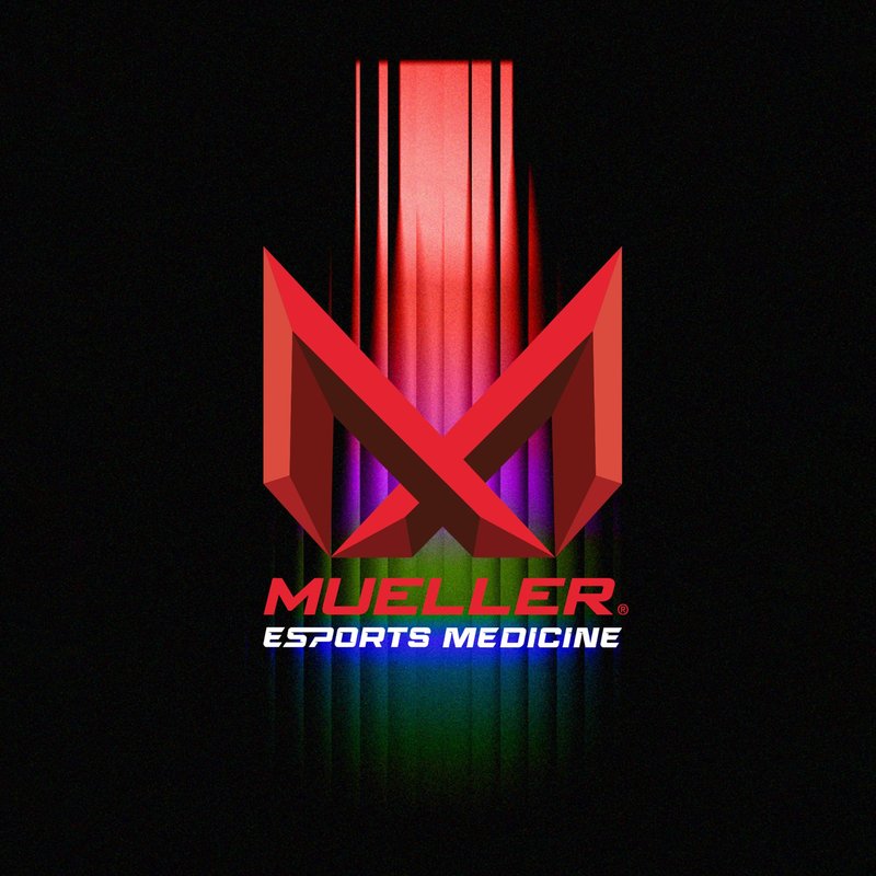 MUELLER Esports Medicine Adjustable Elbow Brace with Gel Pad for Men and Women, Elbow Pain Relief Support Sleeve, 6 KTape Strips Included, Ideal for Gamer's Console and Mouse Elbow, Black, One Size