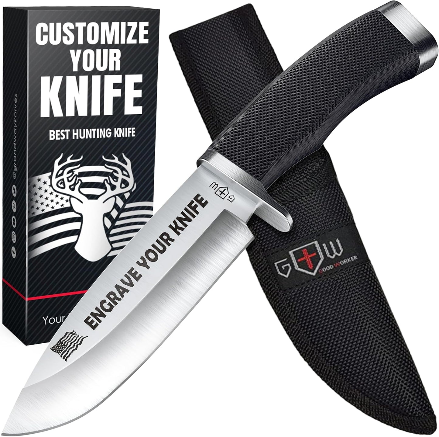 Skiennix Custom Knife - Personalized Engraved Gifts for Men & Women - Unique Birthday & Anniversary Present