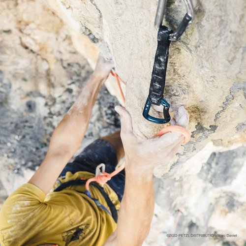Petzl Spirit Bent Gate Carabiner 6-Pack - Color Coded Rack Pack