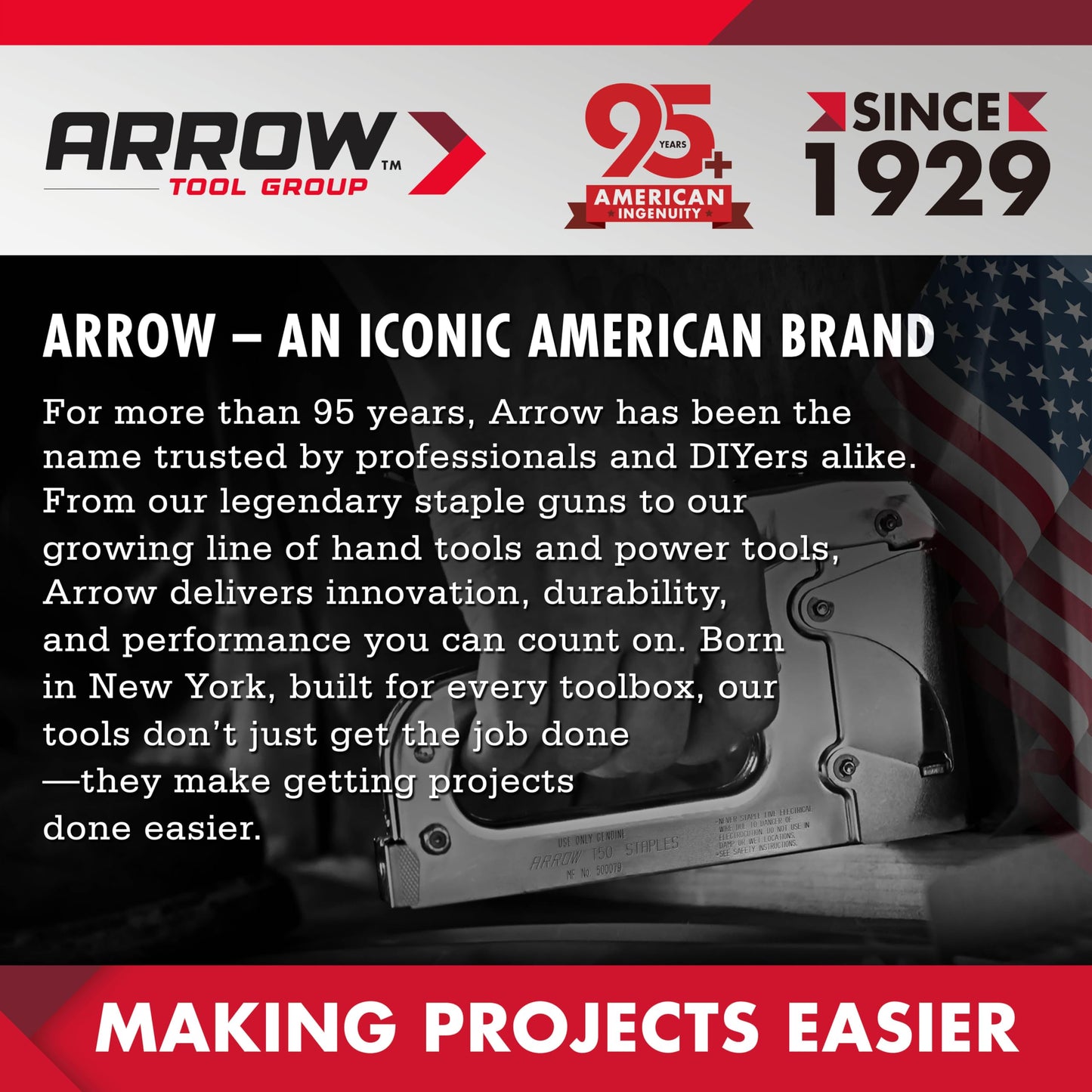 ARROW 16-Inch Level, Magnetic Torpedo Level with 45°/90°/180° Bubbles, Aluminum Alloy Body, Precision-Machined Base, Shockproof Rubber End Caps, V-Groove & Hanging Hole for Construction, Carpentry