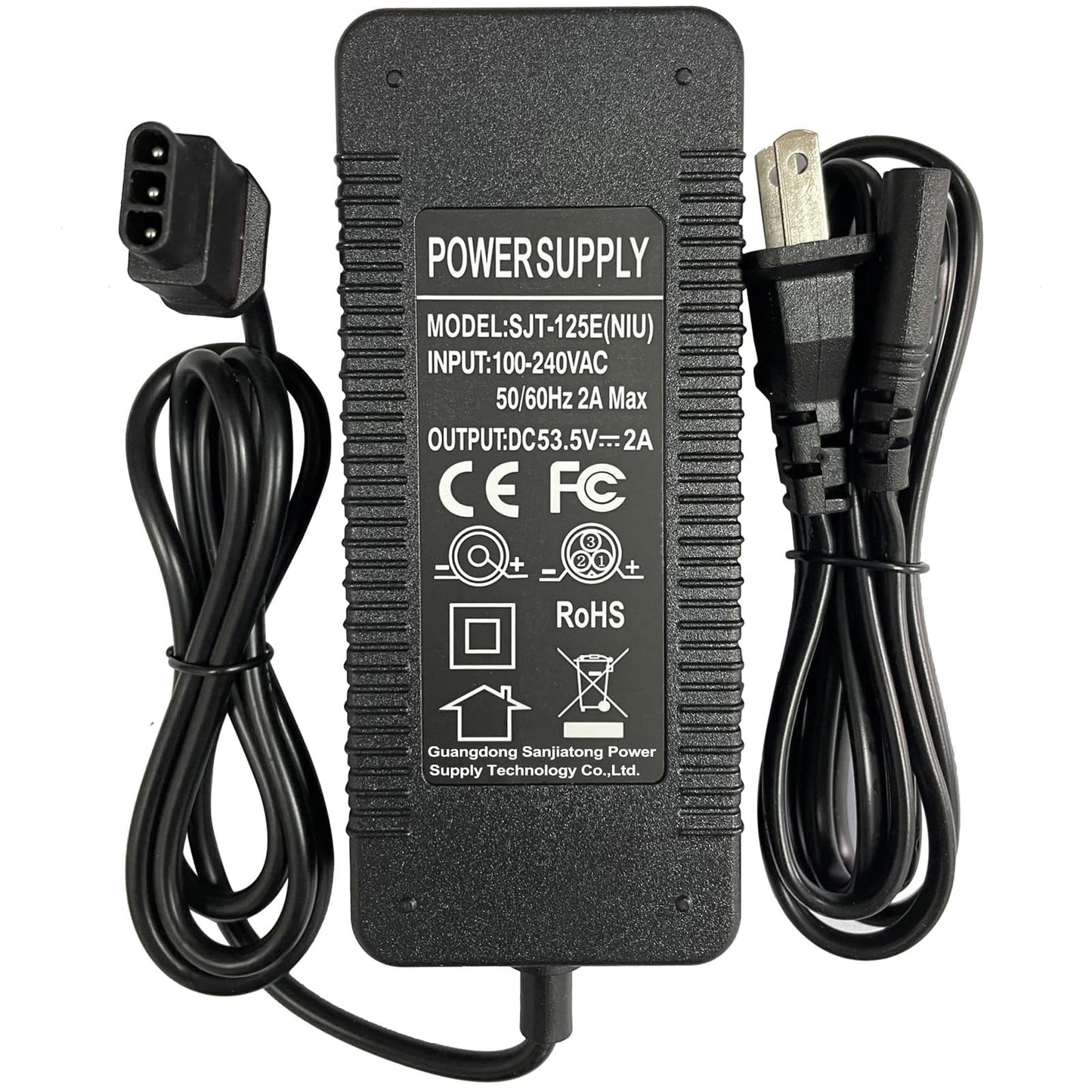 53.5V 2A KQI23 KQi2 KQi1 Pro Scooter Charger for NIU KQi Air/Air X & KQi3/Pro/Sport/Max & KQi2 Pro & KQi1 Pro/Sport