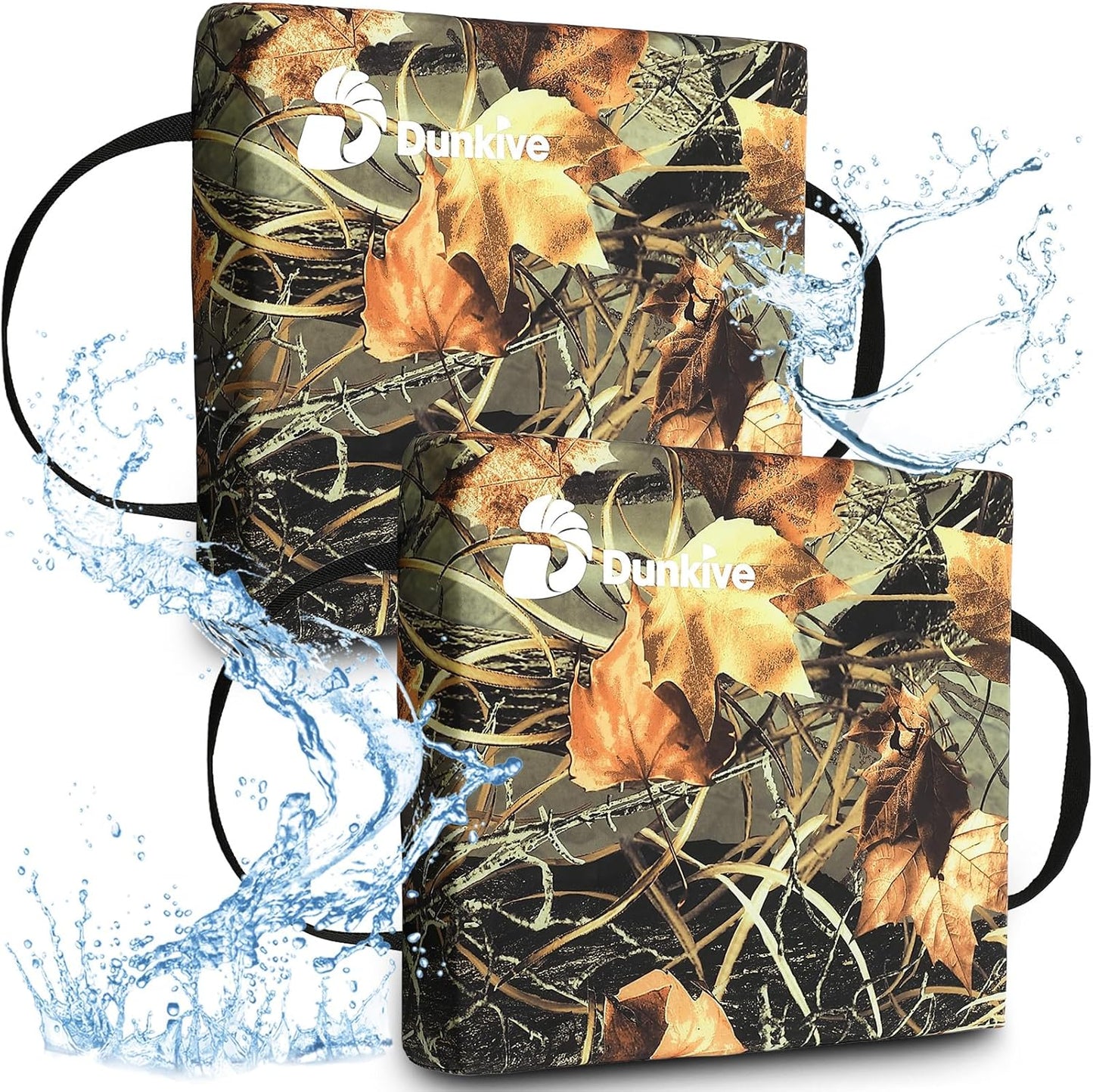 Skiennix Boat Throw Flotation Cushions - USCG Approved Emergency Life Preserver | 2 Pack Camouflage