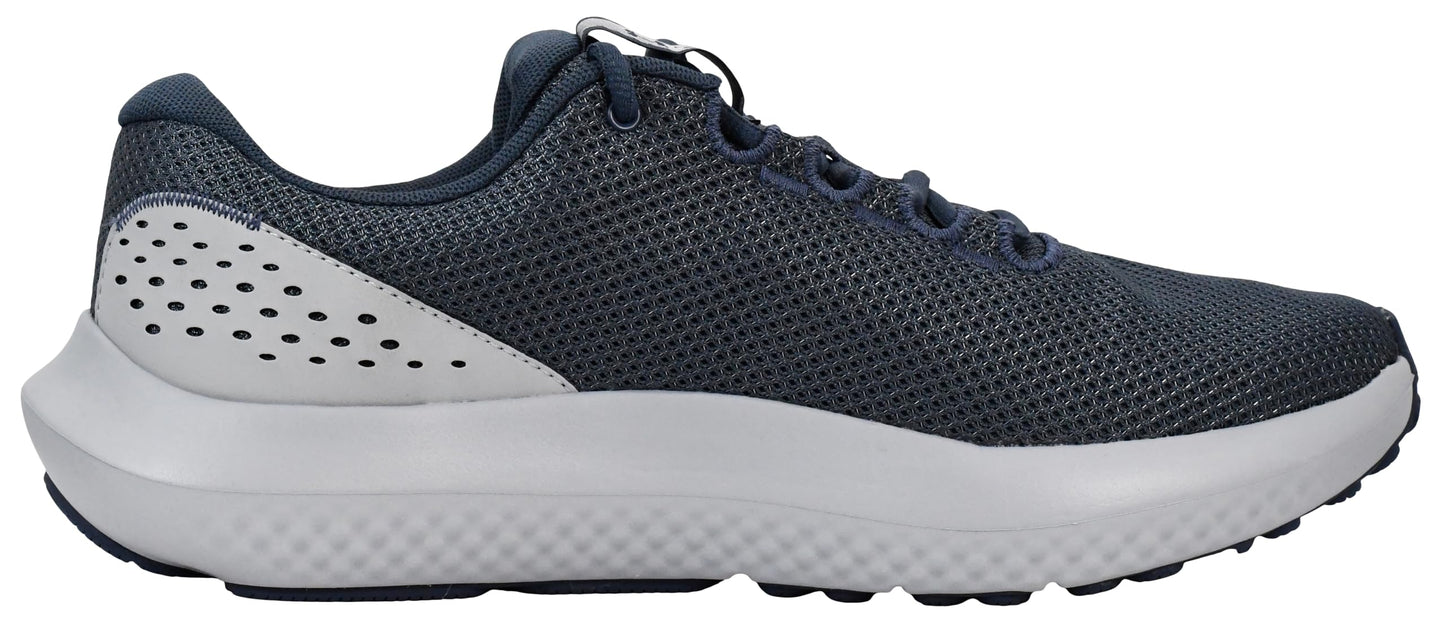 Under Armour Men's Charged Surge 4DISC, (044) Downpour Gray/Mod Gray/White, 17, US