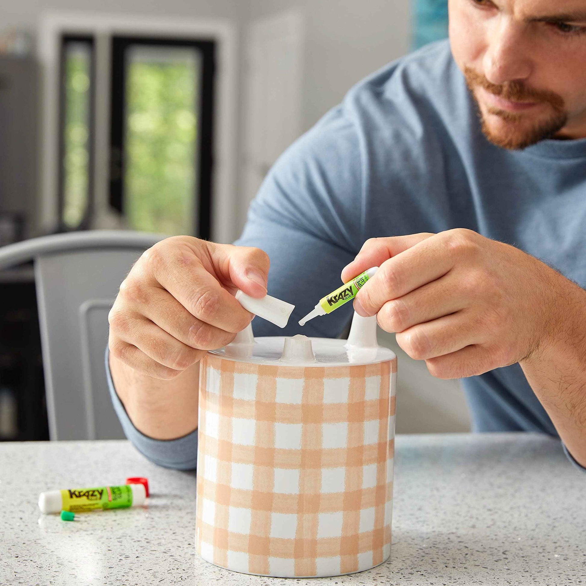 Krazy Glue Precision Tip Glue, Clear 12 Count