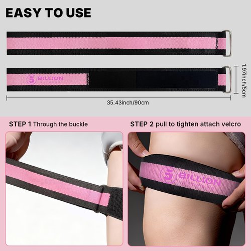 BFR Booty Bands for Women Glutes - Blood Flow Restriction Bands for Hip & Leg Building, Occlusion Training Bands for Butt Lift, Squats & Thighs, Pro Muscle Growth Straps for Squat& Fitness