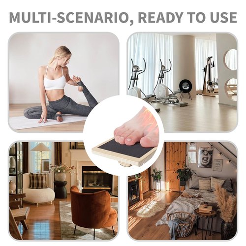 Adult Ankle Enhancement Trainer Single Leg Balance Board Suitable for Foot Sprain Yoga Stretch