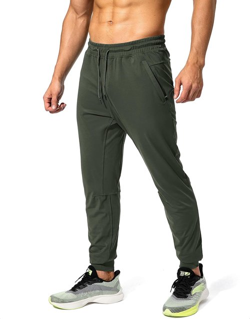 G Gradual Men's Athletic Sweatpants - Zipper Pockets for Soccer, Running & Workouts | Comfortable Joggers