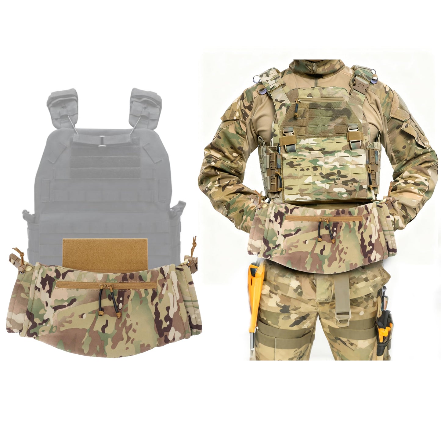 WildeLight Tactical Hand Warmer Pouch, Youth Football Hand Warmers, Portable Drop Hanger Waist Handwarmer Pouch (MC)