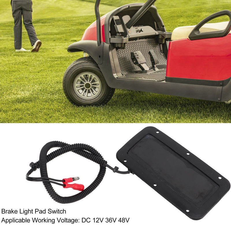 Cart Brake Light Pad Switch DC 12V 36V 48V Heat Universal Plastic Brake Light Switch Replacement for E Z GO Carts Club Car