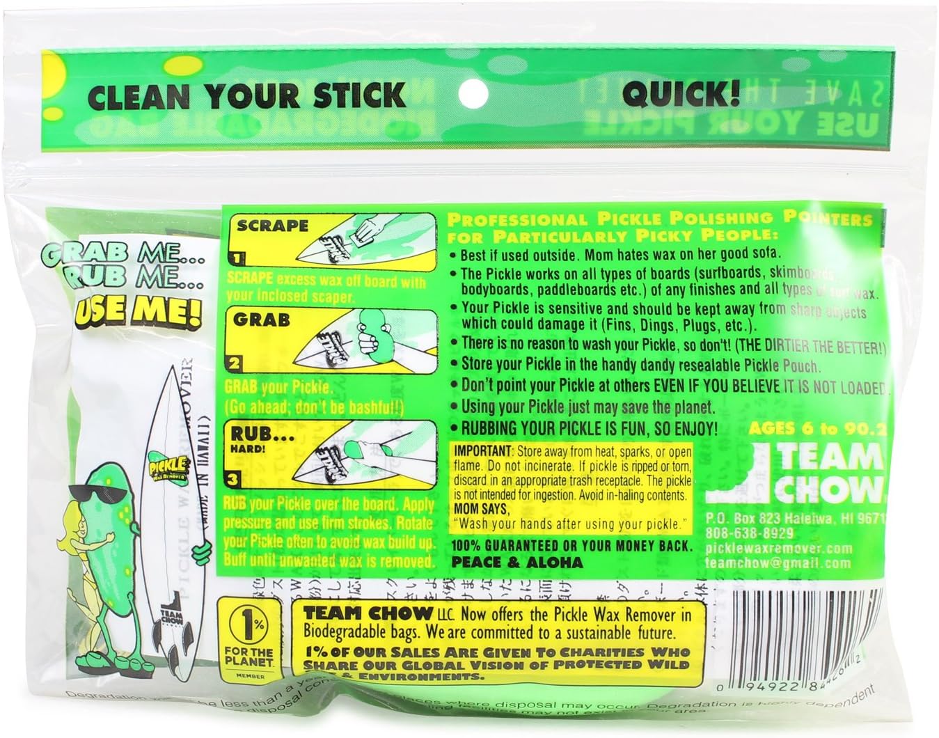 Pickle Wax Remover - Efficient Wax Removal Tool with Wax Comb for Easy Use