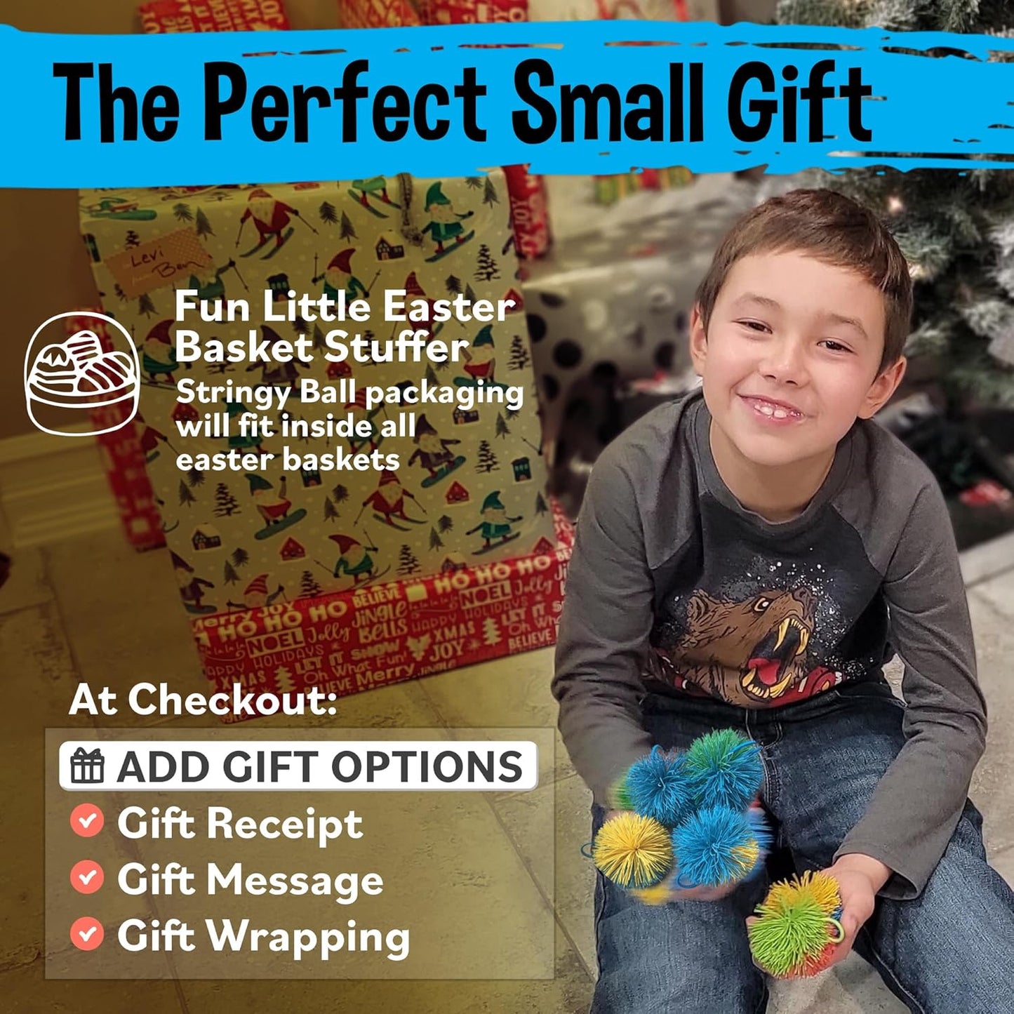 **Stringy Balls | 8-Pack Sensory Fidget Toys for Kids Ages 3-8 - Ideal Stress Relief Gifts**