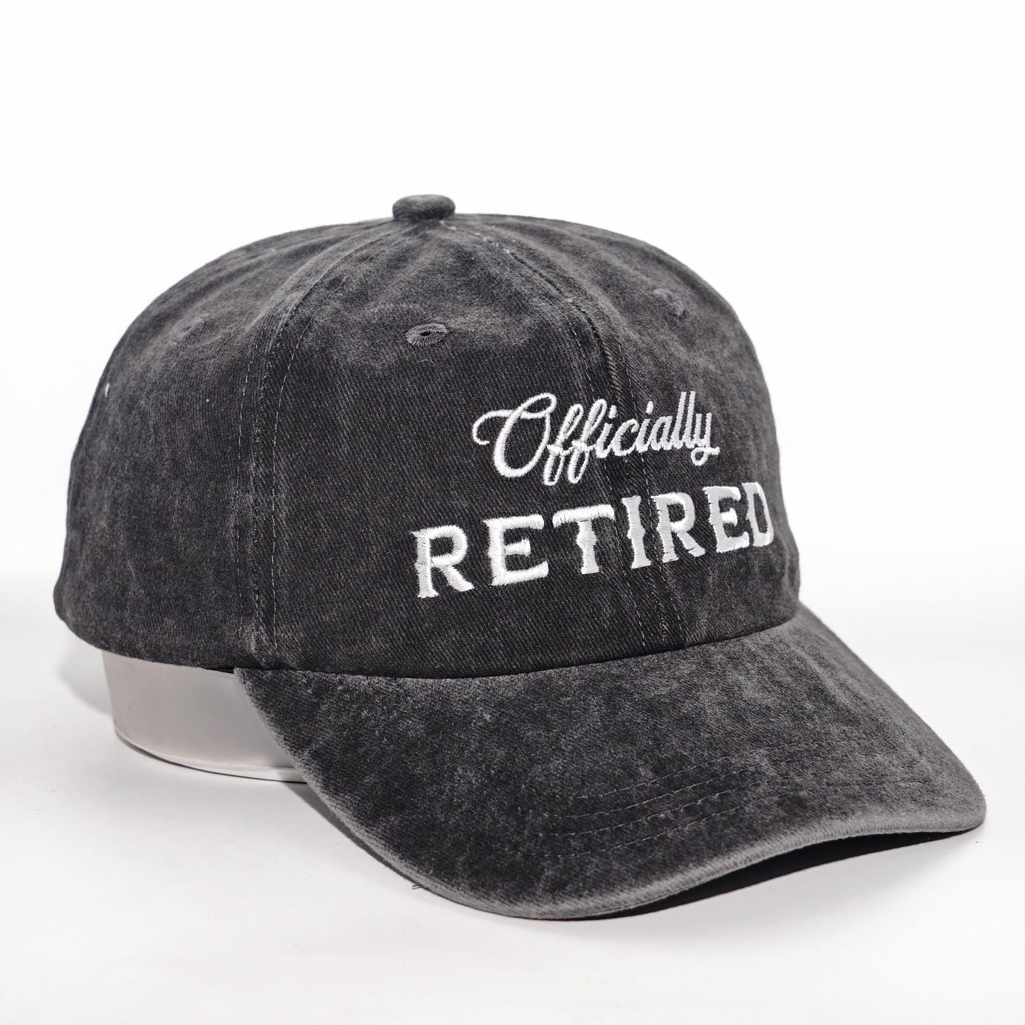 Giavuwn Officially Retired Hat for Men Women Ritirement Gift, Embroidered Not My Problem Anymore Baseball Cap