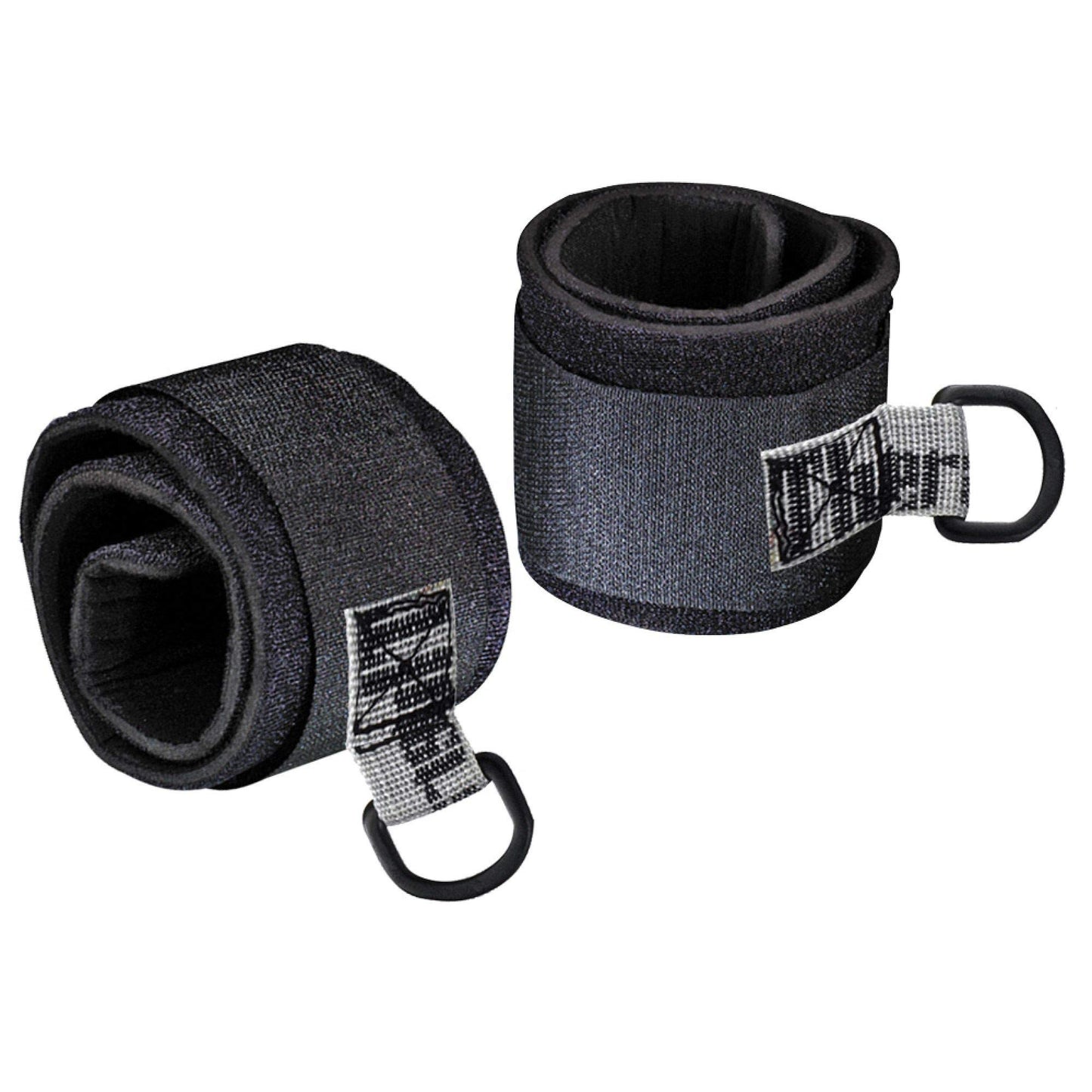 THERABAND Extremity Straps with Cuff Wraps Pair, Accessories for Elastic Resistance Workout Bands & Tubes, Exercise Equipment for Home Gym Workout, Upper & Lower Body Exercise, Better Grip