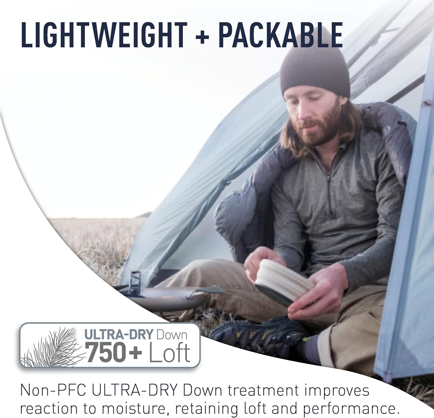 Sea to Summit Cinder Lightweight Down Backpacking Quilt - Compact & Warm | Ideal for Outdoor Adventures